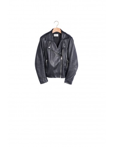 Blouson biker en cuir 2 - 3 jours ouvrés.